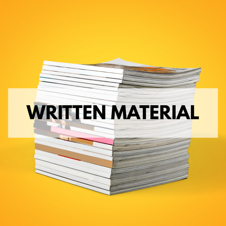 Written Material